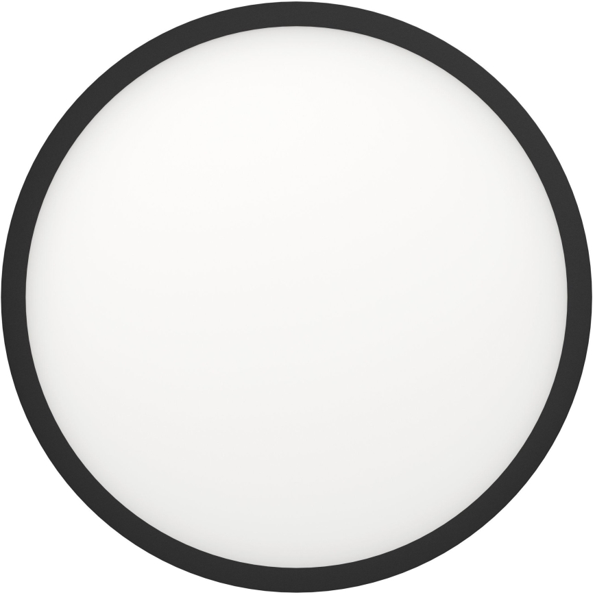 Eglo - Plafón LED regulable LED/33,5W/230V diá. 45 cm negro