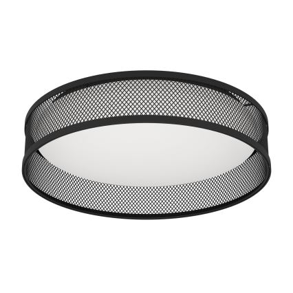 Eglo - Plafón LED LED/20W/230V negro