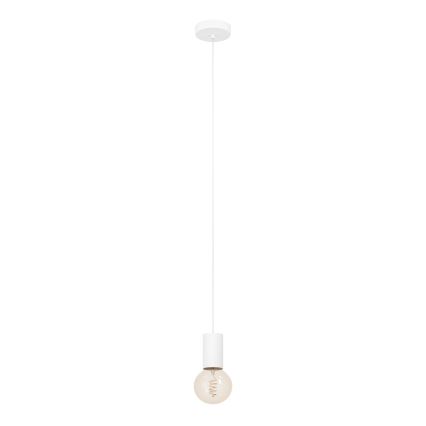 Eglo - Lámpara colgante 1xE27/40W/230V blanco