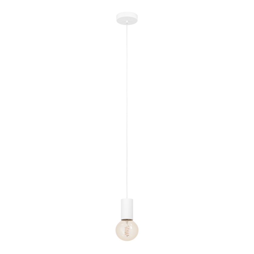 Eglo - Lámpara colgante 1xE27/40W/230V blanco