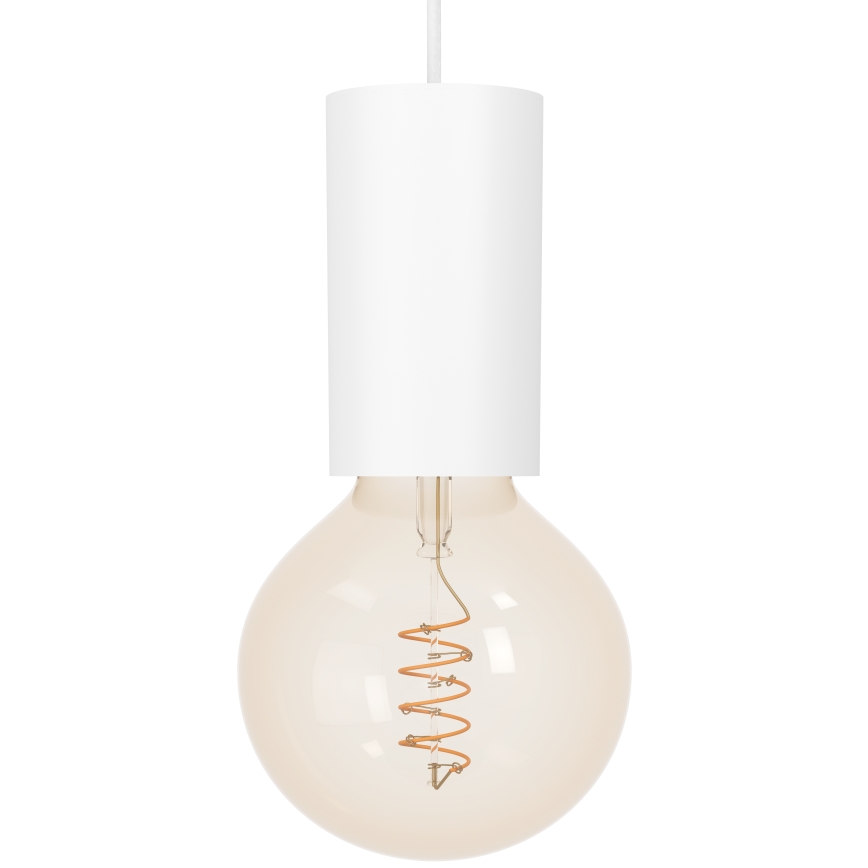 Eglo - Lámpara colgante 1xE27/40W/230V blanco
