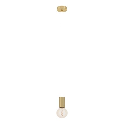 Eglo - Lámpara colgante 1xE27/40W/230V dorado