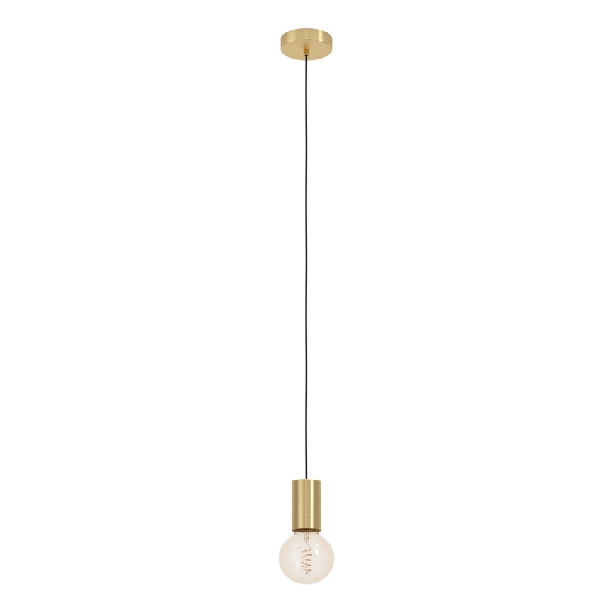 Eglo - Lámpara colgante 1xE27/40W/230V dorado