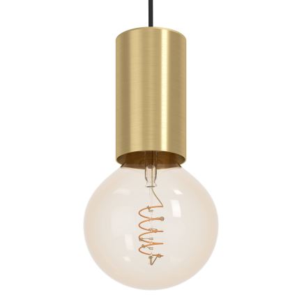 Eglo - Lámpara colgante 1xE27/40W/230V dorado