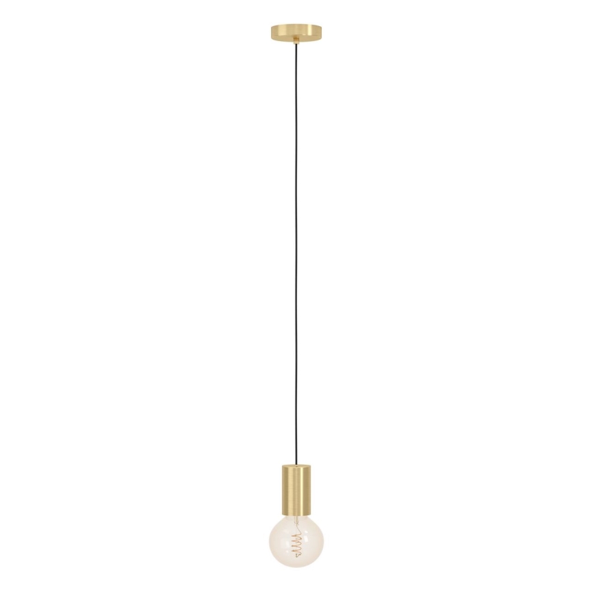 Eglo - Lámpara colgante 1xE27/40W/230V dorado