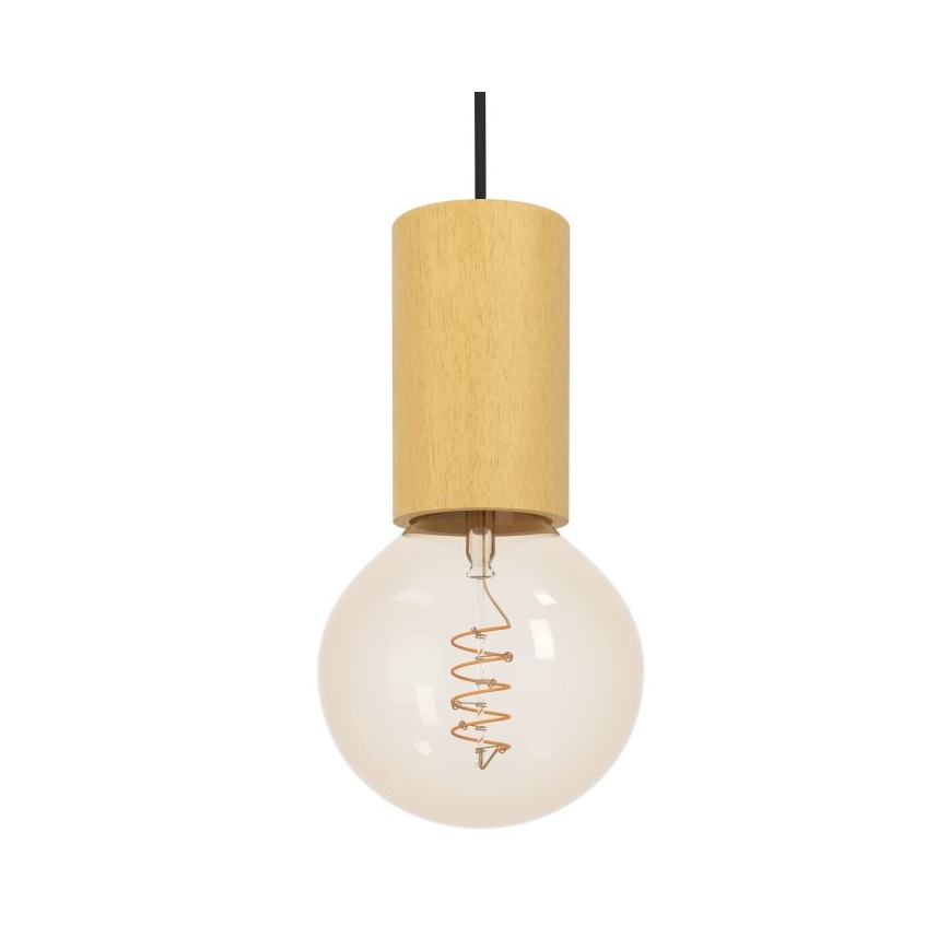 Eglo - Lámpara colgante 1xE27/40W/230V marrón
