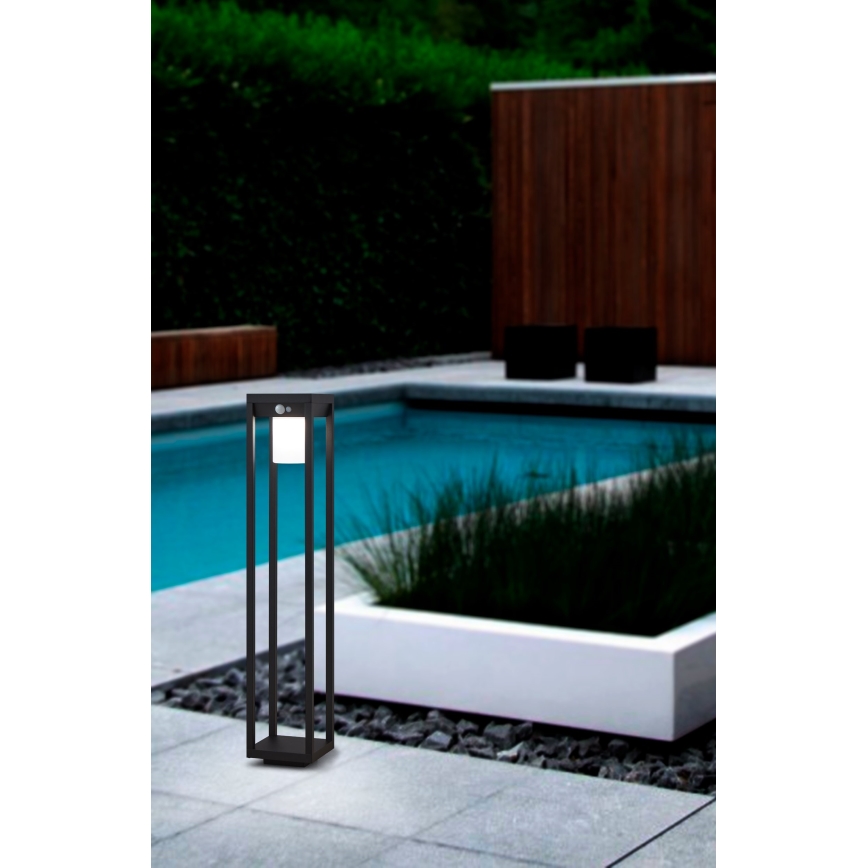 Eglo - Lámpara solar LED con sensor LED/3,7W/3,7V IP44