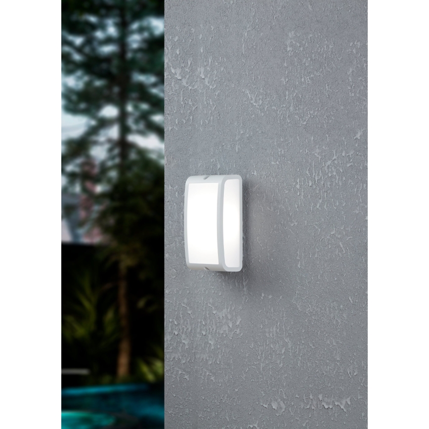 Eglo - Aplique LED para exterior LED/10,5W/230V blanco IP54