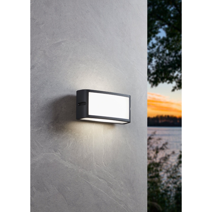 Eglo - Aplique LED para exterior LED/10,5W/230V antracita IP54