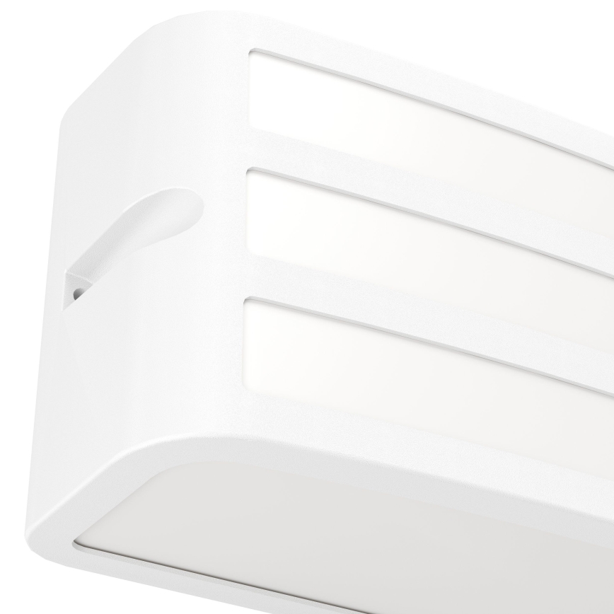 Eglo - Aplique de exterior 1xE27/40W/230V blanco IP54