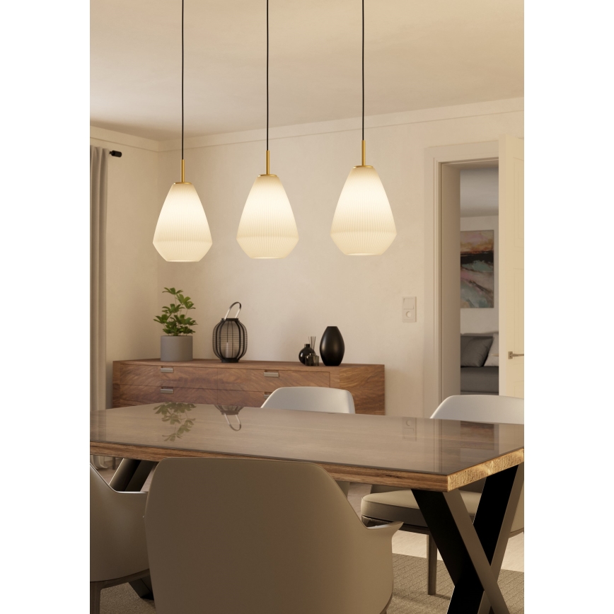 Eglo - Lámpara colgante 3xE27/40W/230V