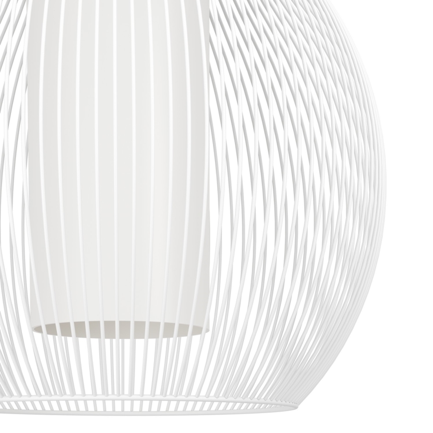 Eglo - Lámpara colgante 1xE27/40W/230V blanco