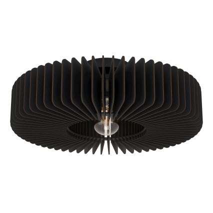 Eglo - Plafón 1xE27/40W/230V negro