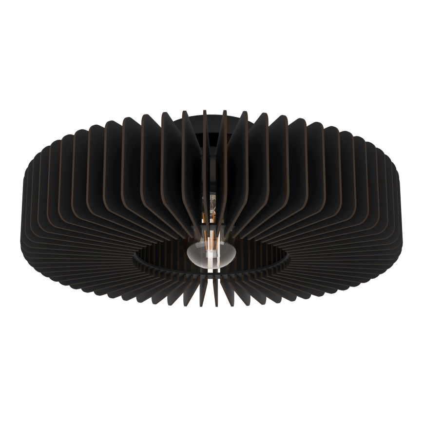 Eglo - Plafón 1xE27/40W/230V negro