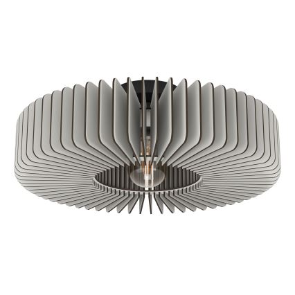 Eglo - Plafón 1xE27/40W/230V gris