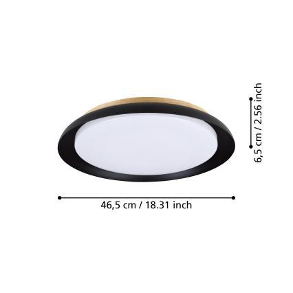 Eglo - Plafón LED LED/20W/230V