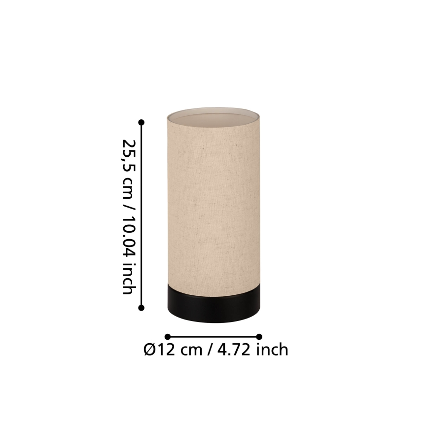Eglo - Lámpara de mesa 1xE27/40W/230V