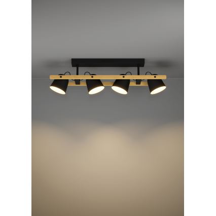 Eglo - LED RGBW Lámpara de techo regulable 4xLED/3,7W/230V 2700-6500K