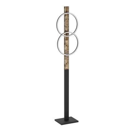 Eglo - Lámpara LED de pie 2xLED/12W/230V 3000K marrón/negro