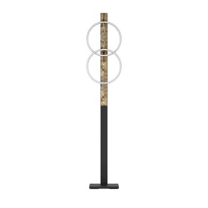 Eglo - Lámpara LED de pie 2xLED/12W/230V 3000K marrón/negro