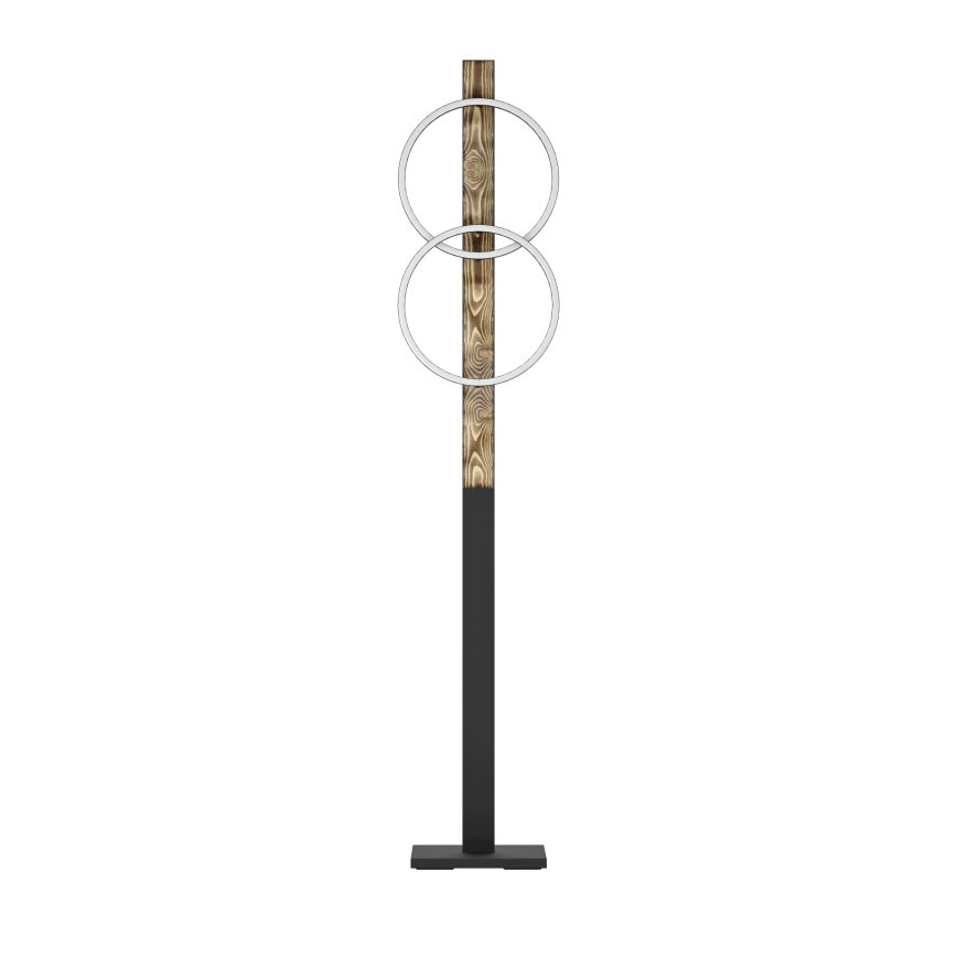 Eglo - Lámpara LED de pie 2xLED/12W/230V 3000K marrón/negro