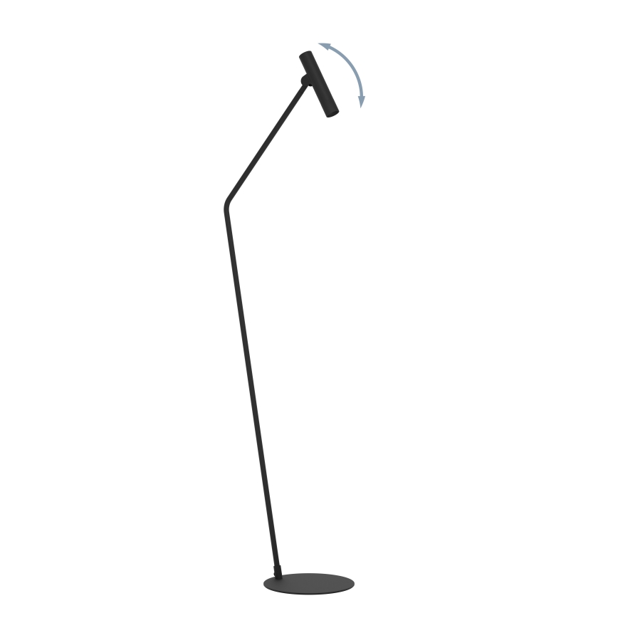Eglo - Lámpara LED de pie LED/5W/230V 3000K negro