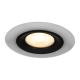 Eglo - SET 3x Lámpara empotrable LED 3xLED/4,8W/230V negro