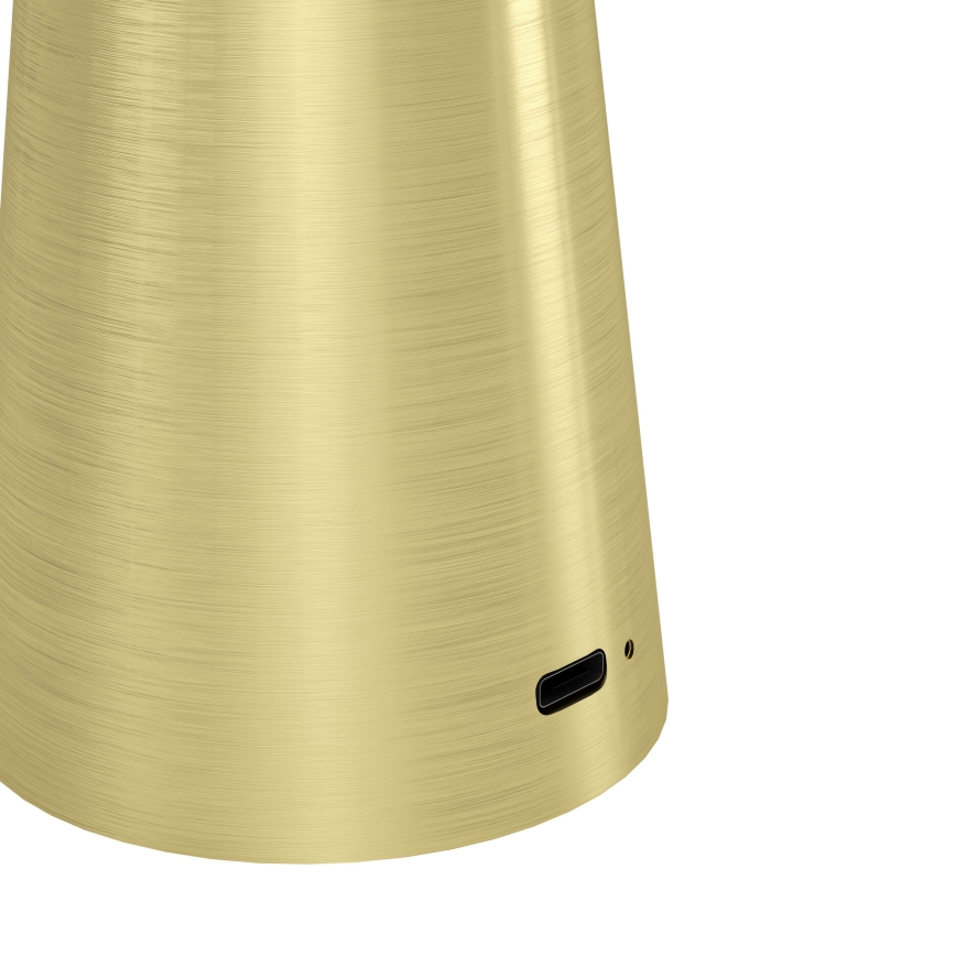 Eglo - Lámpara de exterior LED táctil regulable LED/2,8W/5V 2400K/3000K/4000K 5200 mAh IP54 dorado