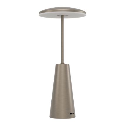 Eglo - Lámpara de exterior LED táctil regulable LED/2,8W/5V 2400K/3000K/4000K 5200 mAh IP54 beige
