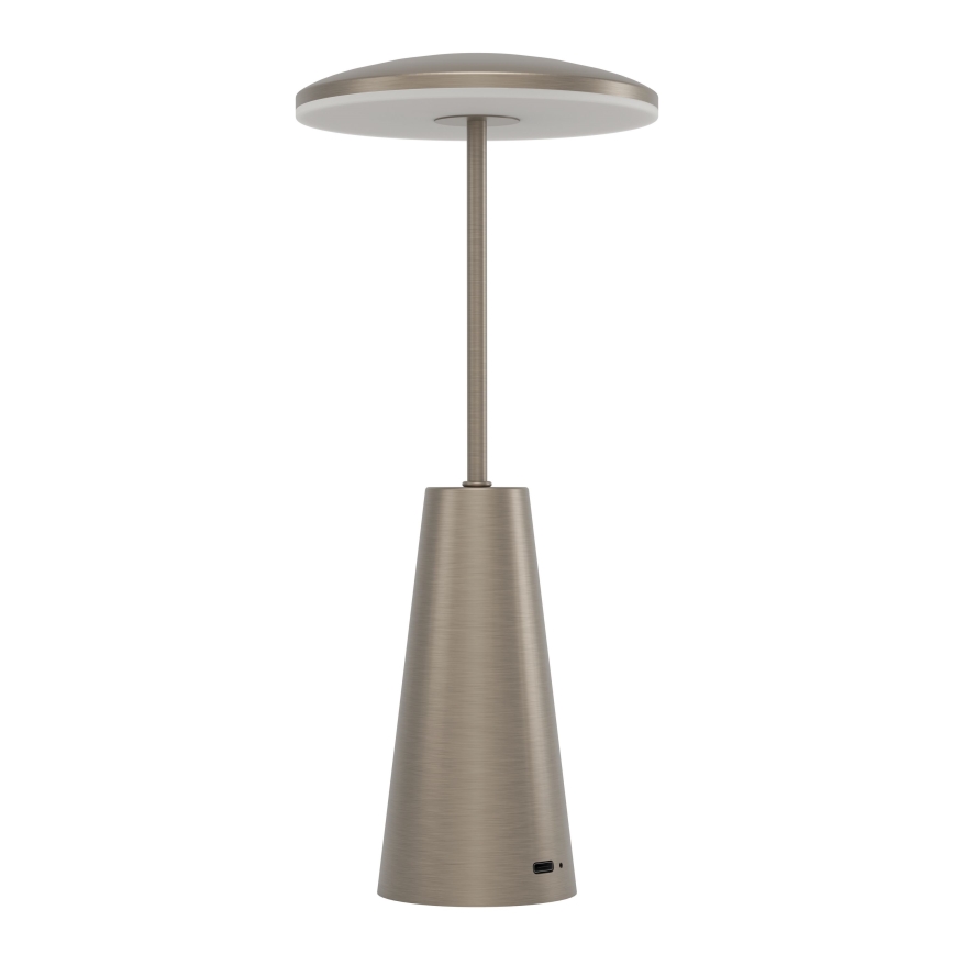 Eglo - Lámpara de exterior LED táctil regulable LED/2,8W/5V 2400K/3000K/4000K 5200 mAh IP54 beige