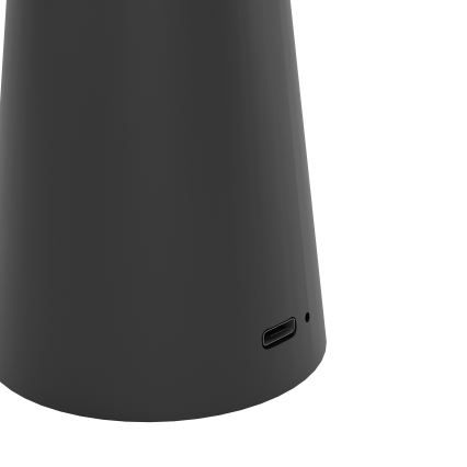 Eglo - Lámpara de exterior LED táctil regulable LED/2,8W/5V 2400K/3000K/4000K 5200 mAh IP54 negro