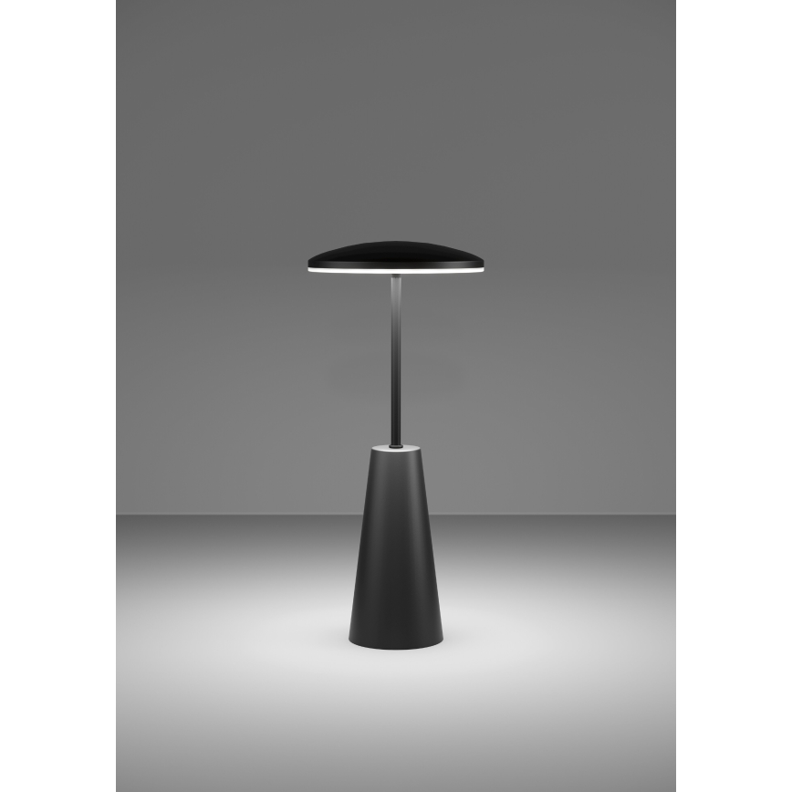 Eglo - Lámpara de exterior LED táctil regulable LED/2,8W/5V 2400K/3000K/4000K 5200 mAh IP54 negro