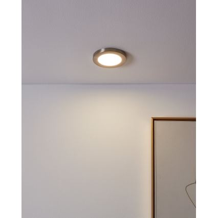 Eglo - Lámpara empotrable LED LED/5,5W/230V 4000K cromo mate