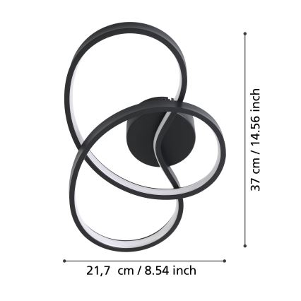 Eglo - Aplique LED LED/14,5W/230V