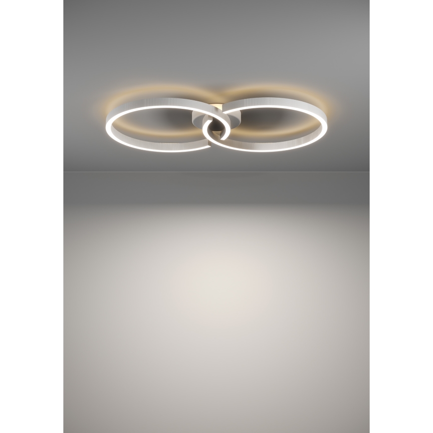 Eglo 900954 - Plafón LED RGBW regulable LED/19,5W/230V 2700-6500K blanco + mando a distancia