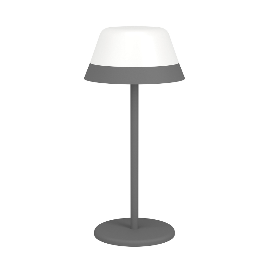 Eglo 900978 - Lámpara de exterior LED RGBW regulable MEGGIANO LED/1,5W/5V IP54 gris