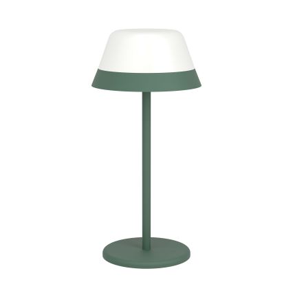 Eglo - Lámpara de exterior LED RGBW regulable táctil 2en1 LED/1,5W/5V 2600 mAh IP54 verde