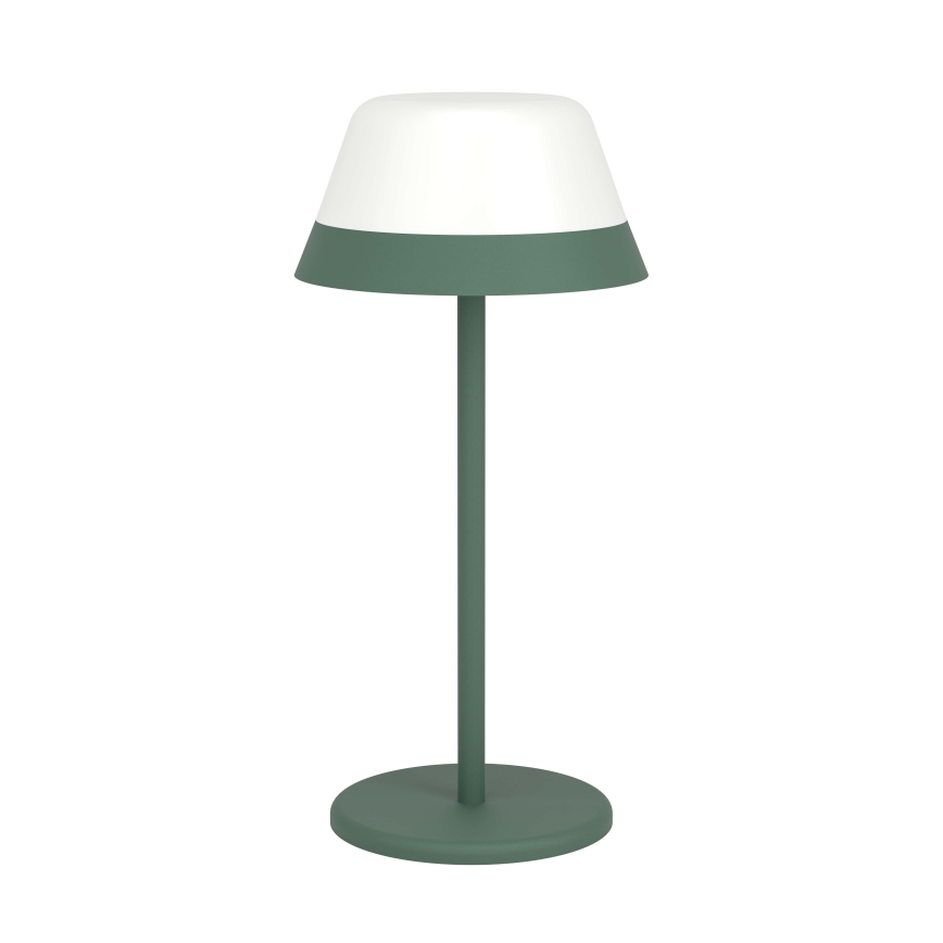 Eglo - Lámpara de exterior LED RGBW regulable táctil 2en1 LED/1,5W/5V 2600 mAh IP54 verde