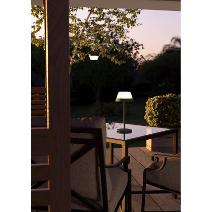 Eglo - Lámpara de exterior LED RGBW regulable táctil 2en1 LED/1,5W/5V 2600 mAh IP54 verde