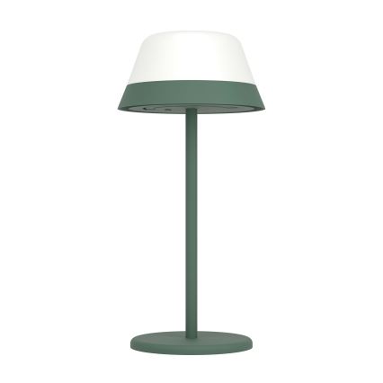 Eglo - Lámpara de exterior LED RGBW regulable táctil 2en1 LED/1,5W/5V 2600 mAh IP54 verde