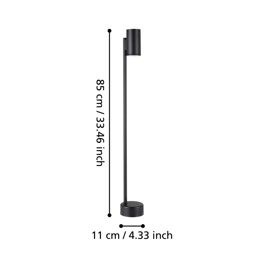 Eglo - Lámpara LED de exterior 1xGU10/2,8W/230V IP44