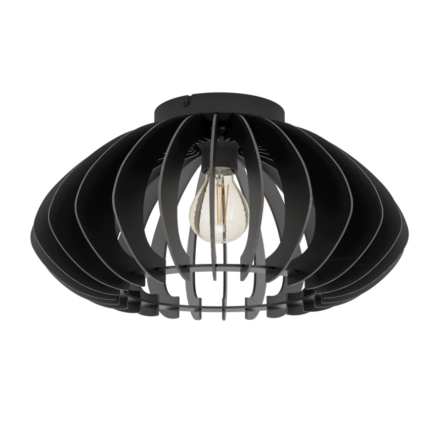 Eglo - Plafón 1xE27/40W/230V diá. 45 cm negro