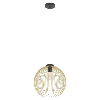 Eglo - Lámpara colgante 1xE27/40W/230V dorado