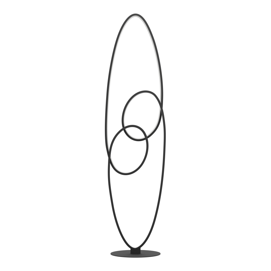 Eglo - Lámpara LED de pie LED/38W/230V 3000K negro
