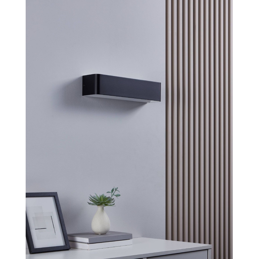 Eglo - Aplique LED LED/12W/230V 3000K negro