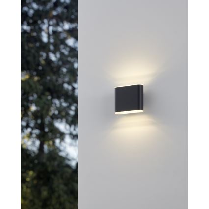 Eglo - Aplique LED para exterior 2xLED/2,9W/230V 3000K/4000K/6500K IP65