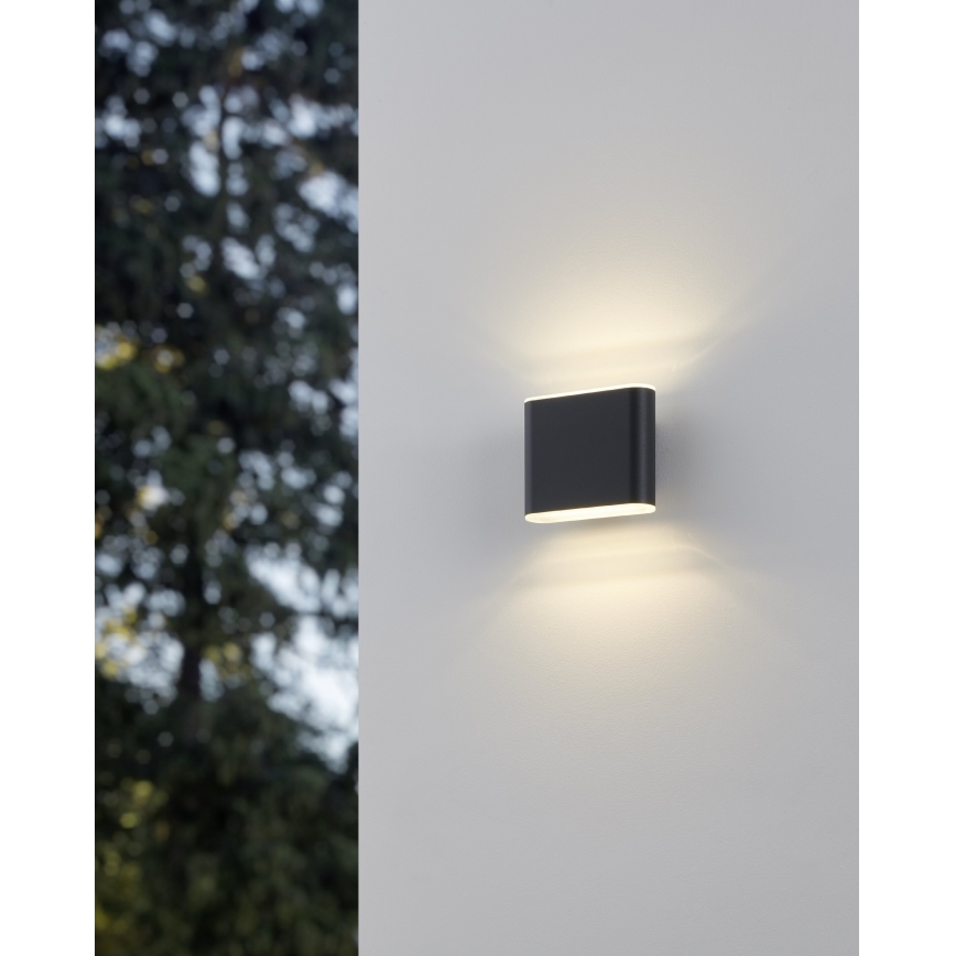 Eglo - Aplique LED para exterior 2xLED/2,9W/230V 3000K/4000K/6500K IP65