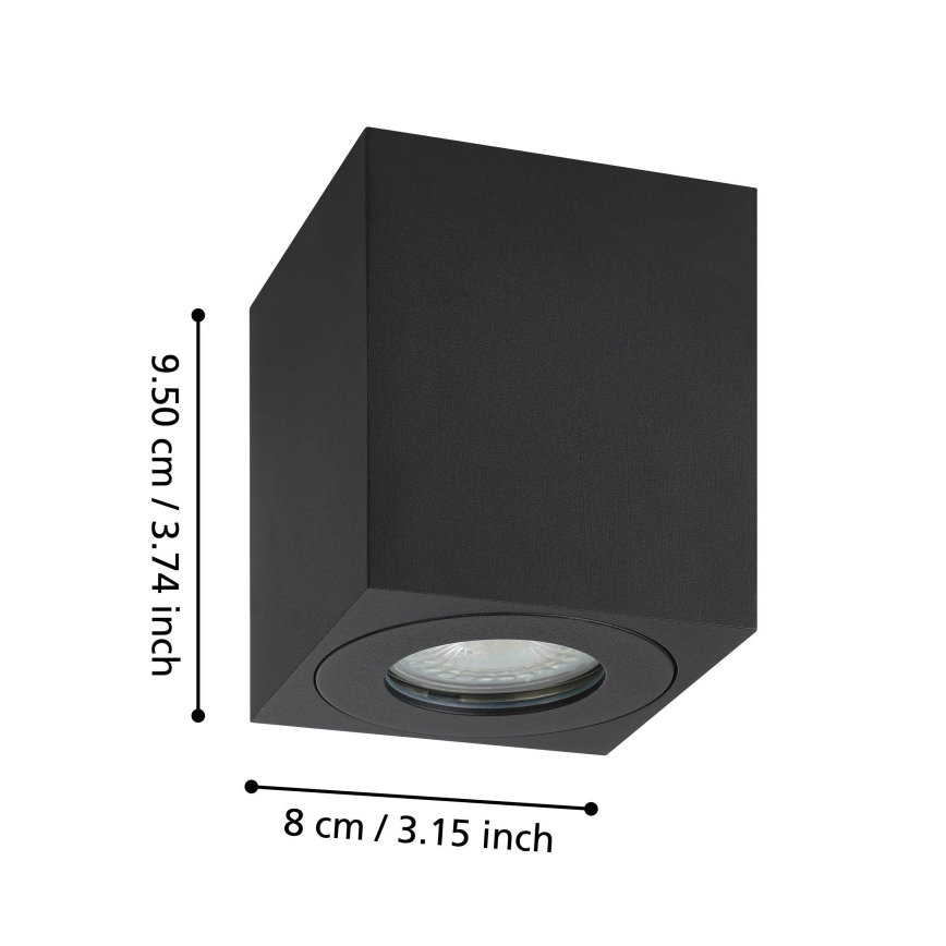 Eglo - Foco de exterior 1xGU10/5W/230V 8x8cm IP44
