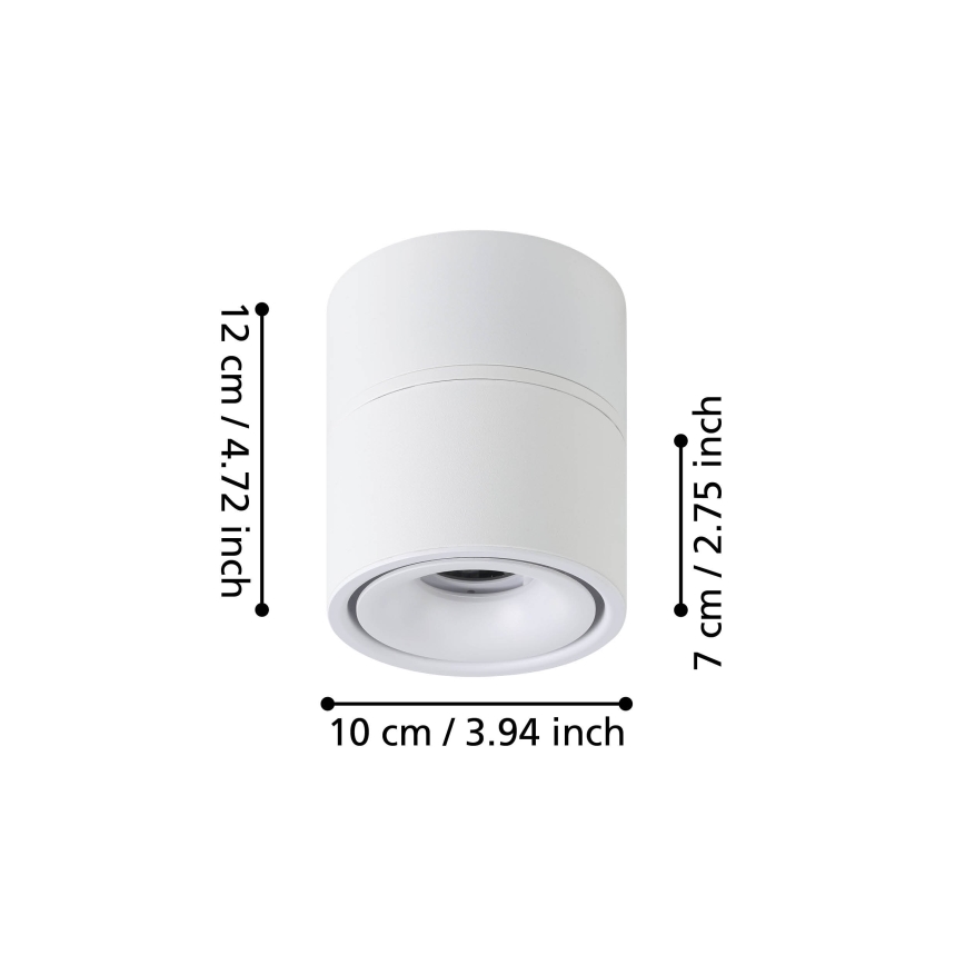 Eglo - Foco LED LED/8W/230V 3000K blanco