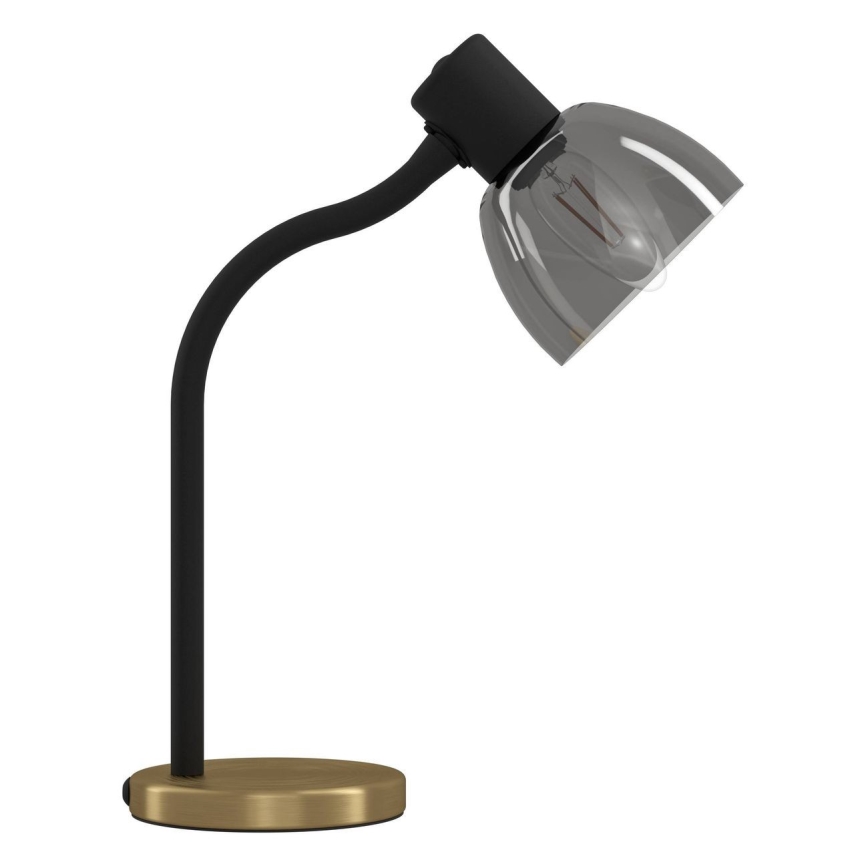 Eglo - Lámpara de mesa 1xE14/25W/230V dorado/negro